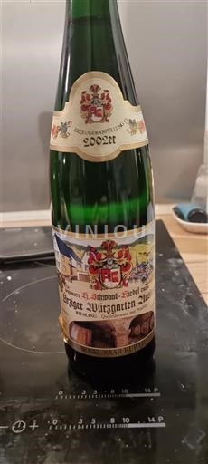 Mosela Urziger- wurzgarten auslese 2002