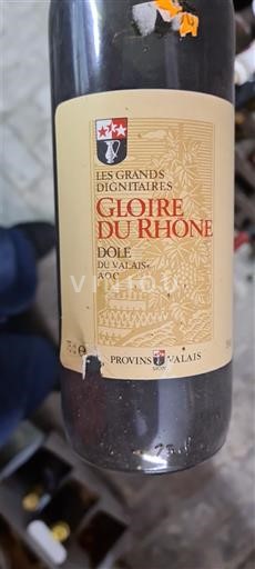 Valais Không được chỉ định Provins Valais Les Grands Dignitaires Gloire du Rhône Không niên vụ