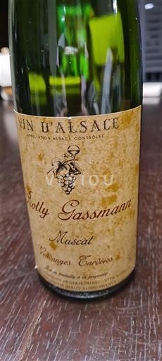 Alsácia Vendanges Tardives Rolly Gassmann Muscat Vendanges Tardives 2017
