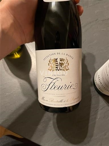 Beaujolais Fleurie Sélection de la Hante Non Millésimé