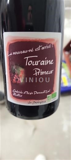 Valle della Loira Touraine Gabrielle et Régis Demeauchet Primeur 2023