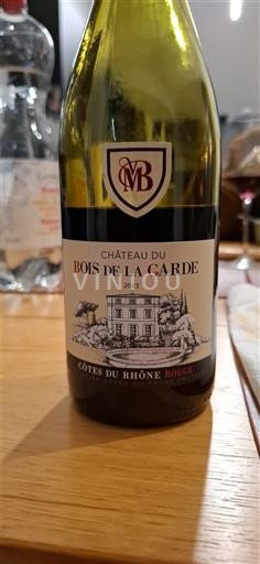 Rhônedalen Côtes du Rhône Château Bois de la Garde 2023