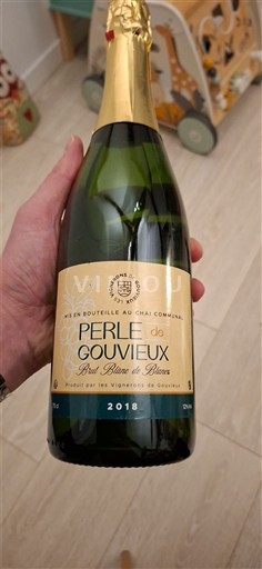Champaña Champán Perle de Gouvieux Brut Blanc de Blanc 2018