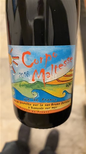 Roussillon Không được chỉ định Bruno Duchêne Corpo Maltesse 2018