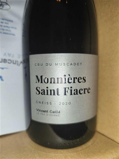 Valle della Loira Muscadet Vincent Caillé Gneiss 2020