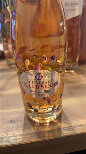 Bordeaux Bordeaux rosé Château Grand Renom 2020