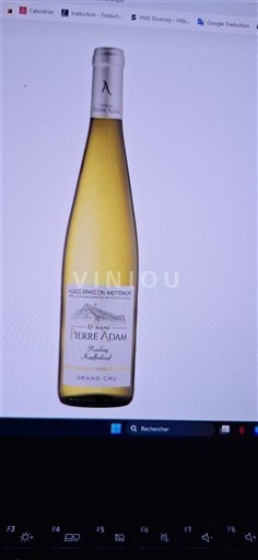 Alsace Riesling Grand Cru Pierre Adam Kaefferkopf 2018