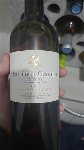 Languedoc-Roussillon Cévennes Domaine Gournier Templière 2013