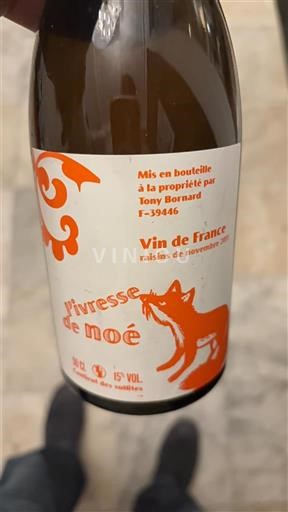 Jura Không được chỉ định Tony Bornard L'ivresse de Noé Không niên vụ