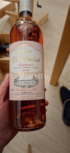 Bordeaux Blaye-Côtes-de-Bordeaux Domaine La Valade Ikke årgangsbestemt