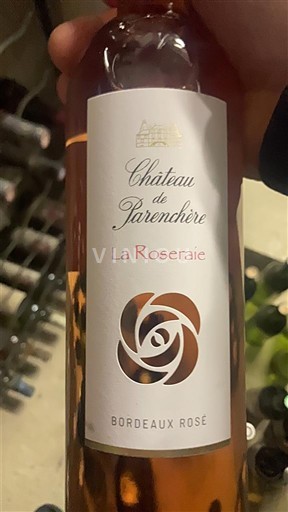 Bordeaux Bordeaux rosé Château Parenchère La Roseraie 2023