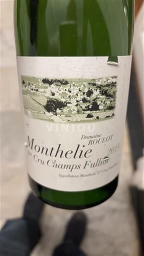 Bourgogne Monthélie Premier Cru Domaine Roulot 1er Cru Champs Fulliot 2015