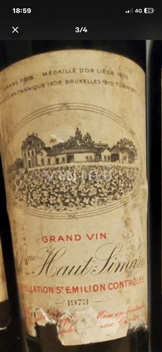 Bordeaux Saint-Émilion Château Haut-Simard 1973
