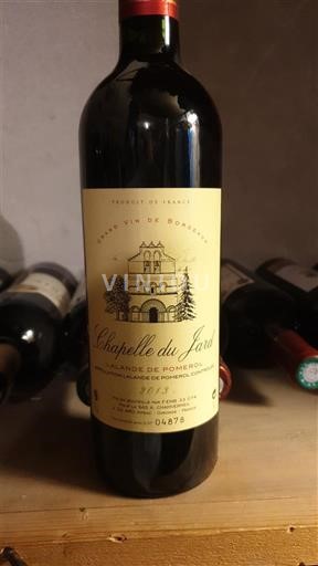 Bordeaux Lalande-de-Pomerol La Chapelle du Jara Icke årgångsbetecknad