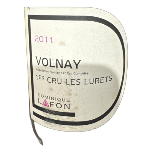 Borgogna Volnay Dominique Lafon Les Lurets 2011