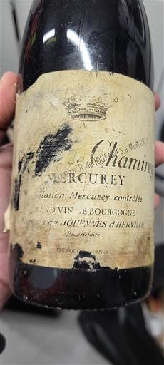 Borgoña Mercurey Jouvenés d'Herville Chamirey Sin añada