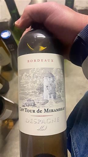 Burdeos Bordeaux Château Tour de Mirambeau 2022