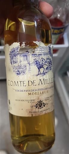Sudoeste Côtes de Gascogne Comte de Milley Não Sazonado