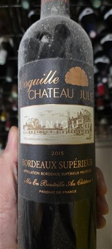 Burdeos Bordeaux superior Château Julia Coquille 2015
