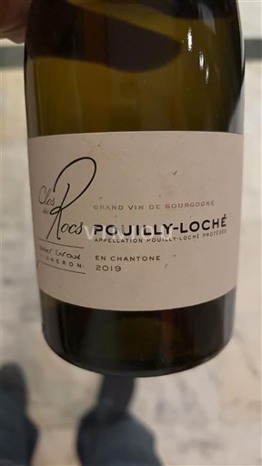 Bourgogne Pouilly-loché Clos des Rocs En Chantone 2019