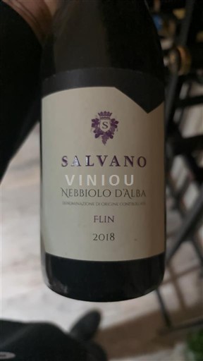 Piemonte Nebbiolo d'Alba Salvano Flin 2018