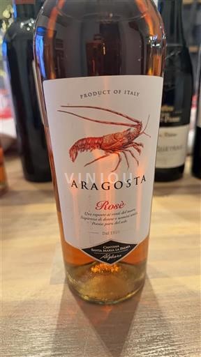 Sardinia Cannonau de Sardaigne Cantina Santa Maria la Palma Aragosta Rosé 2021