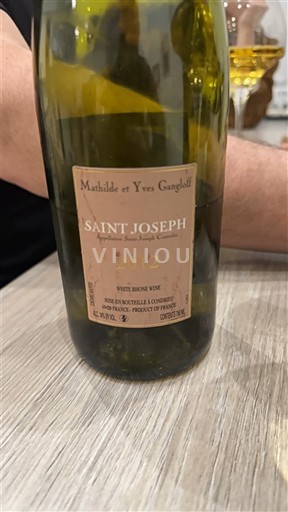 Rhône Valley Saint-Joseph Mathilde et Yves Gangloff 2012