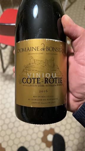 Thung lũng Rhône Côte-rôtie Domaine Bonserine 2016