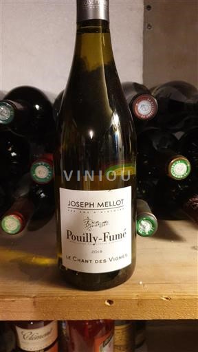 Dolina Loare Pouilly-fumé Joseph Mellot Le Chant des Vignes 2018