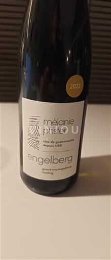 Alsace Riesling Grand Cru Mélanie Pfister Engelberg 2022