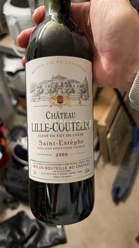 Bordeaux Saint-Estèphe Château Lille-Coutelin 2005