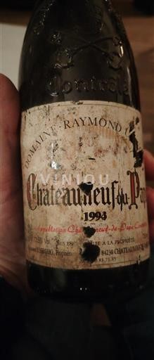 Valle del Ródano Châteauneuf-du-Pape. Domaine Raymond Usseglio 1994
