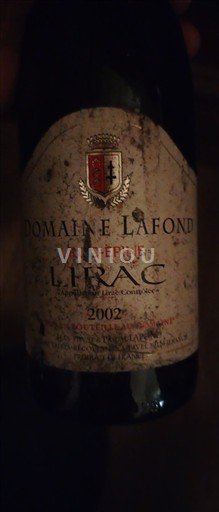 Thung lũng Rhône Lirac Domaine Lafond Roc-Épine 2002