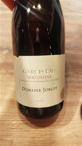 Borgoña Givry Premier Cru Joblot Servoisine 2023