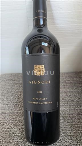 California AVAs Napa Valley Signori 2022