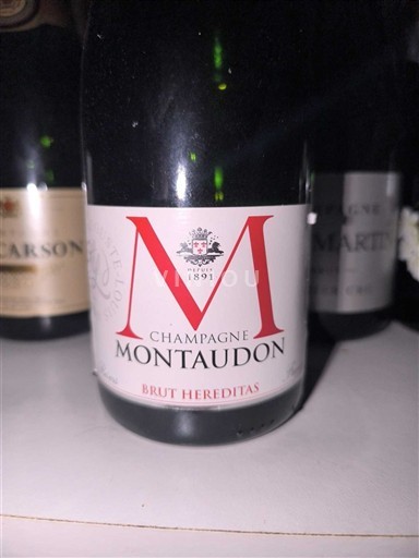 Champagne Champagne Montaudon Brut Hereditas Niet-geïntegreerd