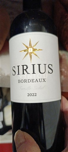 Burdeos Bordeaux Sirius 2022