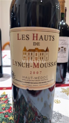Burdeos Haut-Médoc Lynch-Moussas Les Hauts de Lynch-Moussas 2007