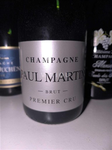 Champagne Sâm-panh Premier Cru Paul Martin Premier Cru Không niên vụ