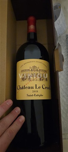 Bordeaux Saint-Estèphe Château Le Crock 2018