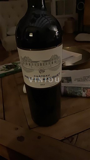 Burdeos Bordeaux superior Château Prieuré Marquet 2015