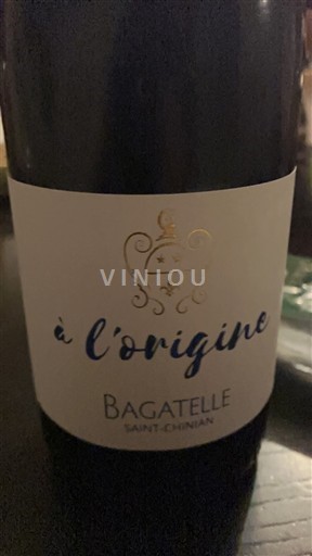 Langvedok Saint-Chinian Bagatelle À l'origine 2021
