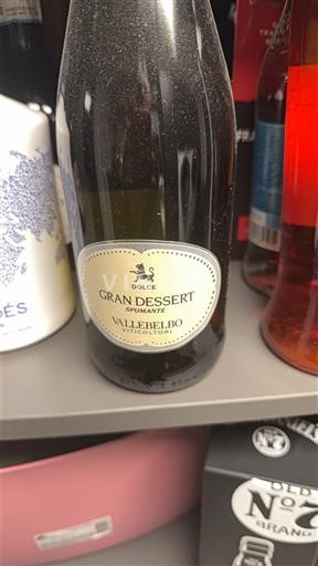 Piemonte Asti Vallebelbo Gran Dessert Dolce Icke årgångsbetecknad
