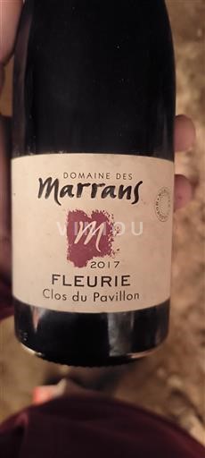 Beaujolais Fleurie Domaine S Marrans Clos du Pavillon 2017