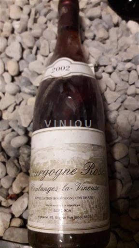 Borgoña Borgoña Rosado Domaine Sorbon 2002