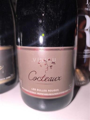 Thung lũng sông Loire Touraine Cocteaux Les Bulles Rouges Không niên vụ