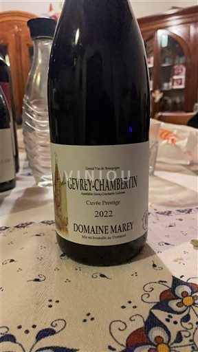 Bourgondië Gevrey-Chambertin Domaine Marey Prestige 2022