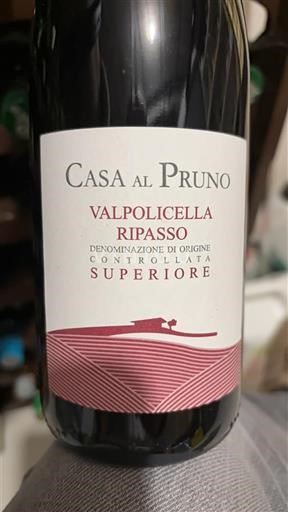 Vénétie Valpolicella Ripasso Casa al Pruno 2022