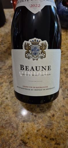 Bourgogne Beaune Château Meursault 2022