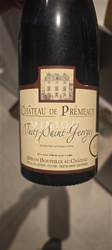 Bourgogne Nuits-Saint-Georges Château Prémaux Marine Rachel 2022